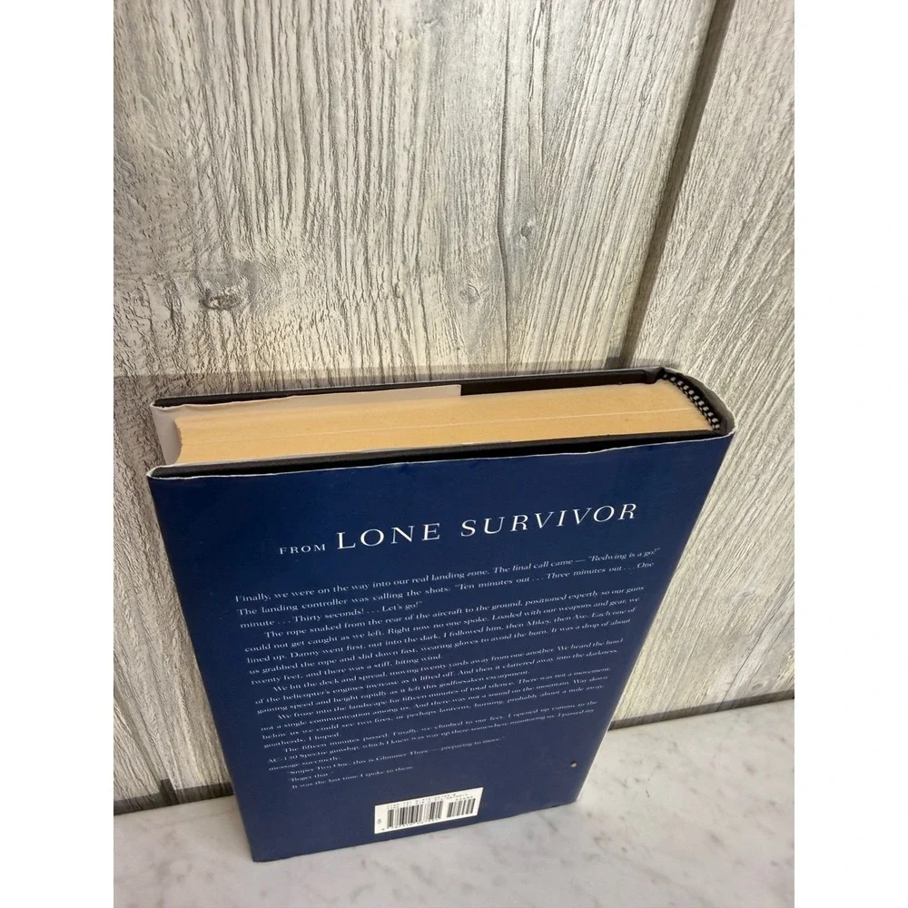 Lone Survivor Marcus Luttrell Hardcover Military Non-Fiction Navy SEAL Team 10